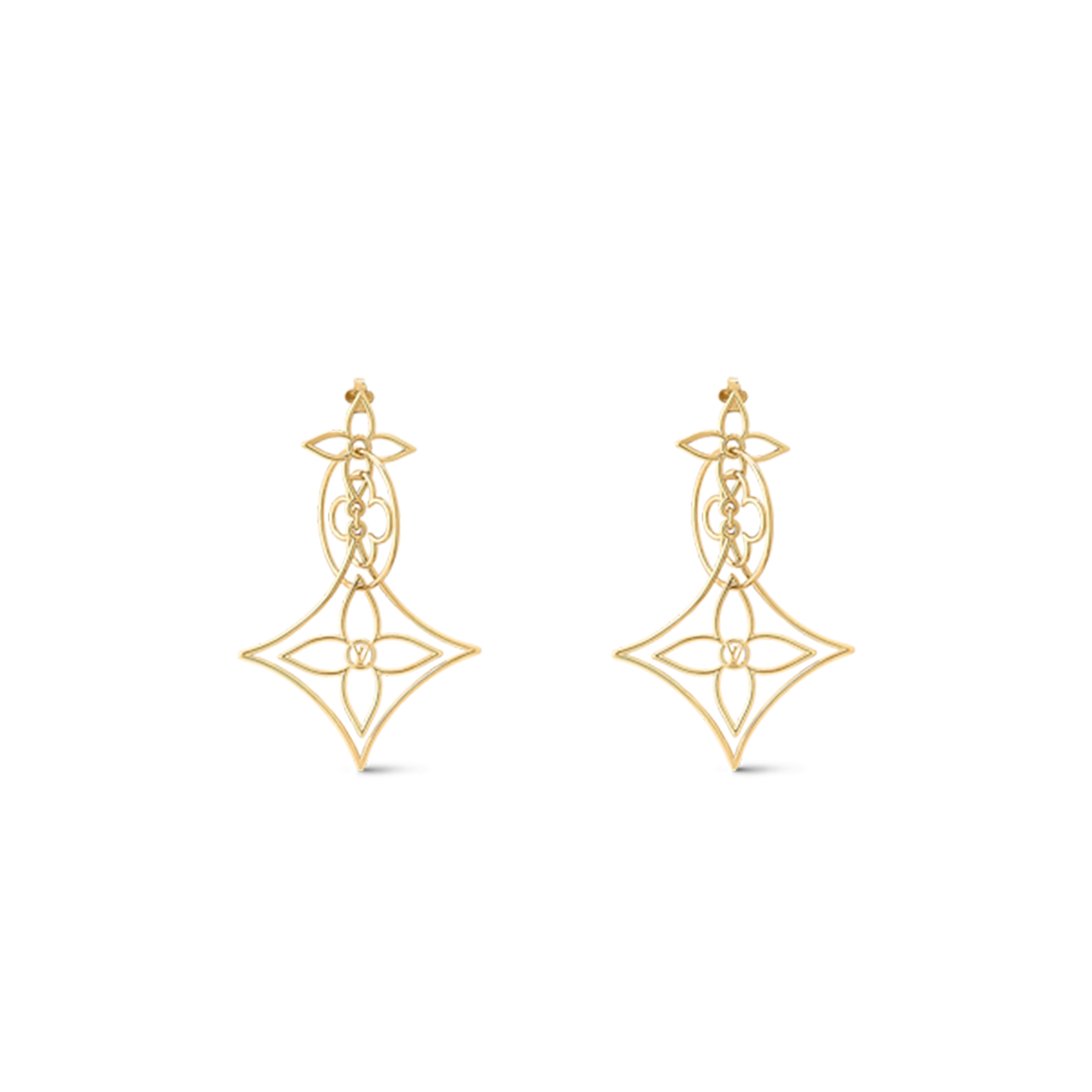LOUIS VUITTON LV TWIGGY EARRINGS M00952 LOUIS VUITTON LV TWIGGY EARRINGS M00952